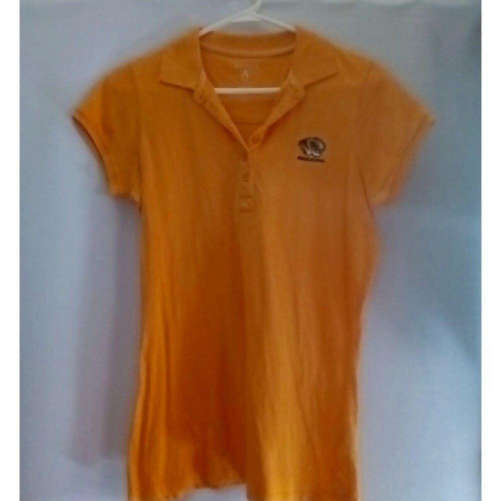 MISSOURI Tigers Women’s Antiqua Polo Golf Shirt Size Small - Picture 2 of 4